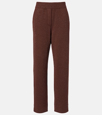 Pantaloni regular in misto cashmere | Brunello Cucinelli