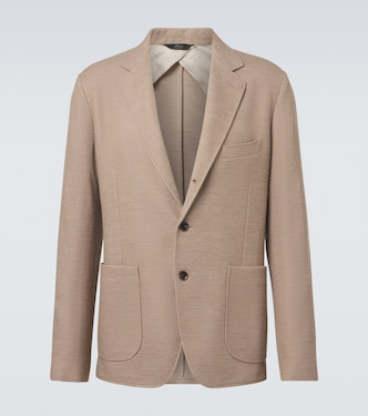 Blazer de lana y seda | Brioni