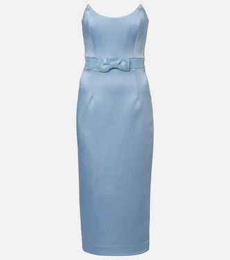 Kai embellished satin bustier dress | Rebecca Vallance