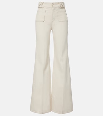 Summer Of Love cotton and linen wide-leg pants | Dorothee Schumacher