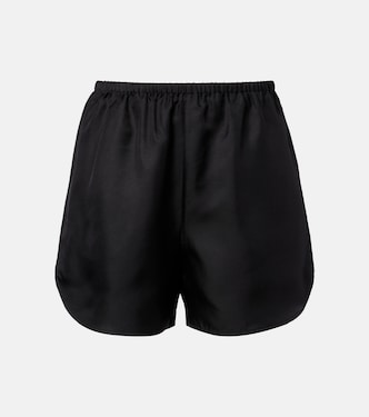 Shorts Cabo aus Seidensatin | Loulou de Saison