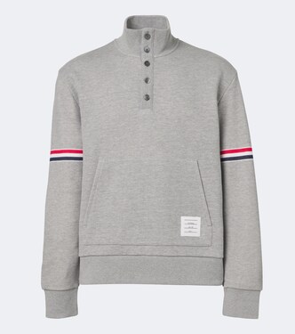 Cotton piqué sweatshirt | Thom Browne