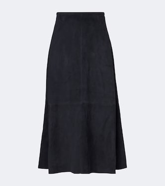 Helius suede midi skirt | Joseph
