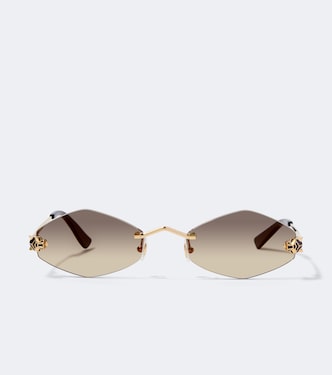 Gafas de sol ovaladas Panthère De Cartier | Cartier Eyewear Collection