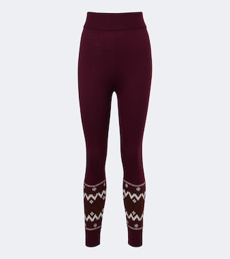 Fair Isle wool leggings | Perfect Moment