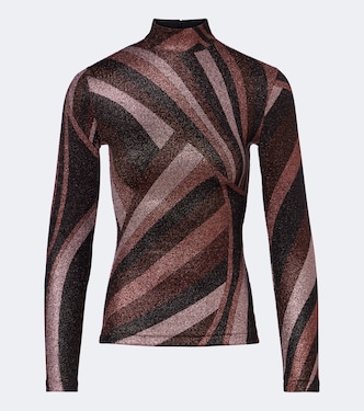 Iride Lurex® jersey top | Pucci