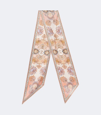 Foulard en soie à fleurs | Zimmermann