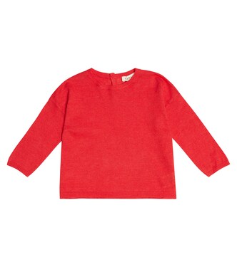Baby - Pullover Todea in lino e cotone | Caramel