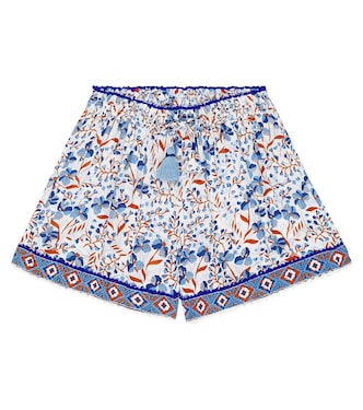Cindy floral shorts | Poupette St Barth Kids