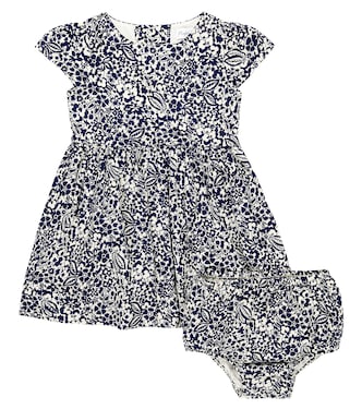 Baby Calissa floral cotton dress | Polo Ralph Lauren Kids