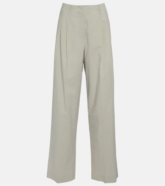 High-Rise-Hose Gaugin aus Baumwolle | The Row