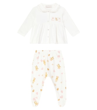 Bebé - mono de chenilla con lazo | Monnalisa