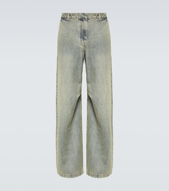 Low-Rise Wide-Leg Jeans Dem | Entire Studios