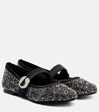 缀饰芭蕾舞平底鞋 | Coperni