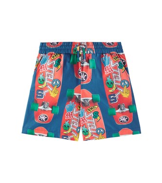 Printed cotton shorts | Stella McCartney Kids