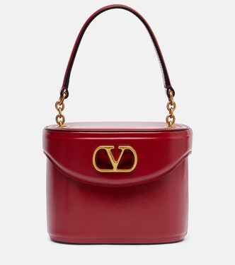 Vain VLogo patent leather vanity bag | Valentino Garavani