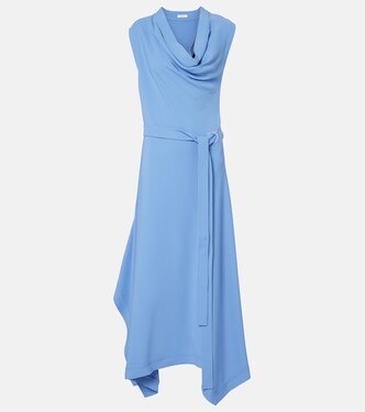 Robe longue asymétrique Gancini | Ferragamo