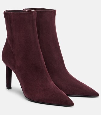 Ankle Boots Frankie 85 aus Veloursleder | Jimmy Choo