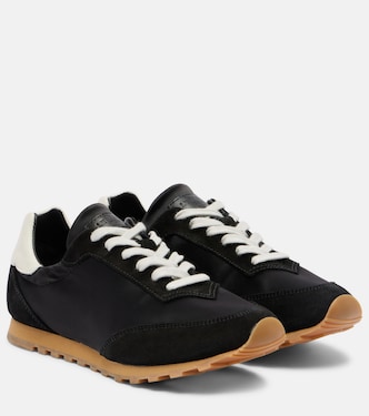 Slim Runner suede-trimmed sneakers | Le Monde Béryl