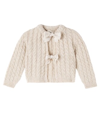 Baby Martinique wool-blend cardigan | Cozmo