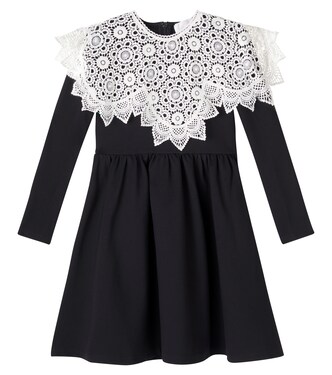 Crochet ruched dress | Petite Amalie  