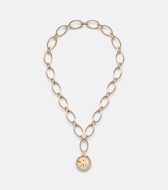 Wholeness 18kt gold necklace with diamonds | FoundRae
