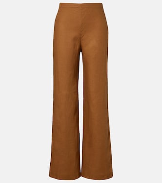 Ilride linen wide-leg pants | Faithfull