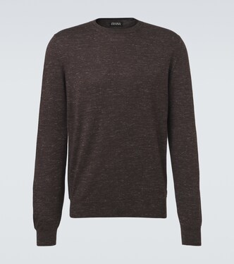 Silk, cashmere, and linen sweater | Zegna
