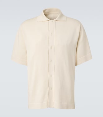 Knitted cotton shirt | Stòffa