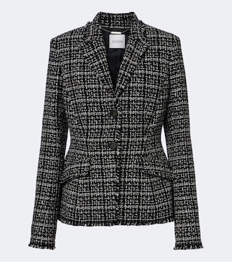 Tweed-Jacke aus einem Baumwollgemisch | Erdem