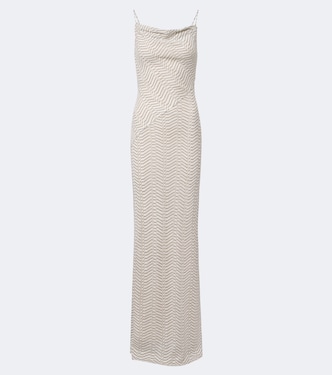 Lamé maxi dress | Missoni