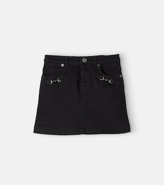 Minirock Horsebit aus Denim | Gucci Kids