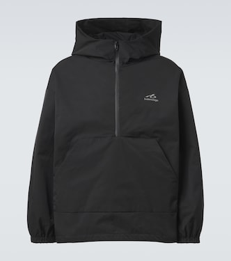 Sudadera técnica con cremallera parcial | Balenciaga