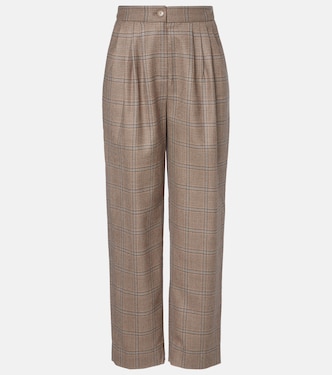 Gerade Hose Glassy aus Schurwolle | Blazé Milano