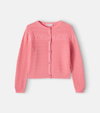 Cardigan Mia aus Wolle und Baumwolle | Bonpoint