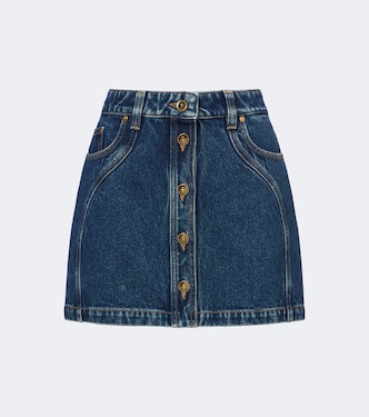 Denim miniskirt | Versace