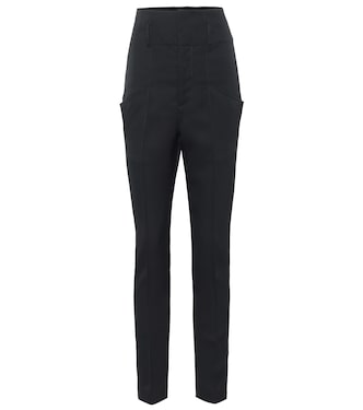 High-Rise-Hose Padme aus Wolle | Isabel Marant