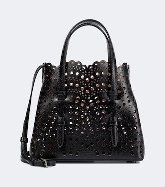 Bolso Mina 20 Vienne Wave de piel | Alaïa