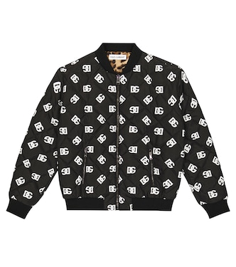 Printed bomber jacket | Dolce&Gabbana Kids