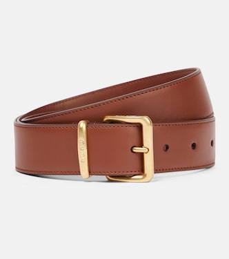Leather belt | Miu Miu