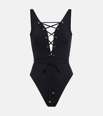 Lace-up swimsuit | Alaïa