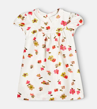 Tia floral silk dress | Bonpoint