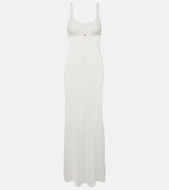 Robe Maille Oranger ribbed-knit maxi dress | Jacquemus