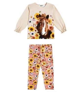 Baby Set aus Sweatshirt und Leggings | Molo