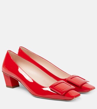 Escarpins Belle Vivier 45 en cuir verni | Roger Vivier