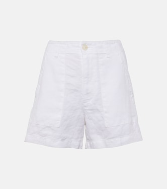 Fallon linen shorts | Velvet