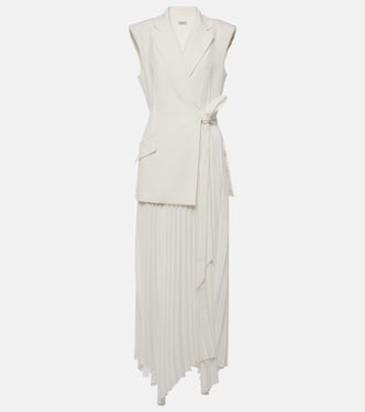 Helena pleated wrap dress | Simkhai