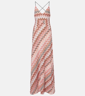  Zig Zag cotton-blend maxi dress | Missoni