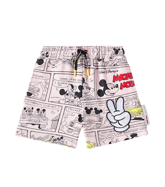 X Disney® Bedruckte Shorts aus Baumwoll-Jersey | Marc Jacobs Kids