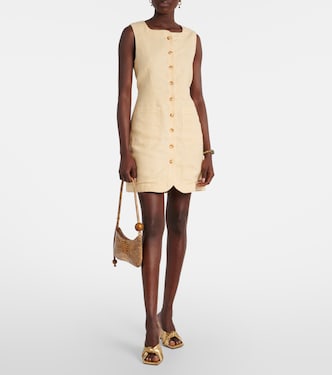 chinese dress ladies Posse Essie Strapless Linen Dress